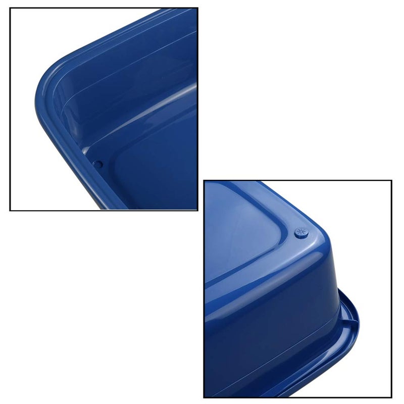 Saedy Plastic Washing Basin, 18 Quart Dishpan, Pack of 2 - Image 4